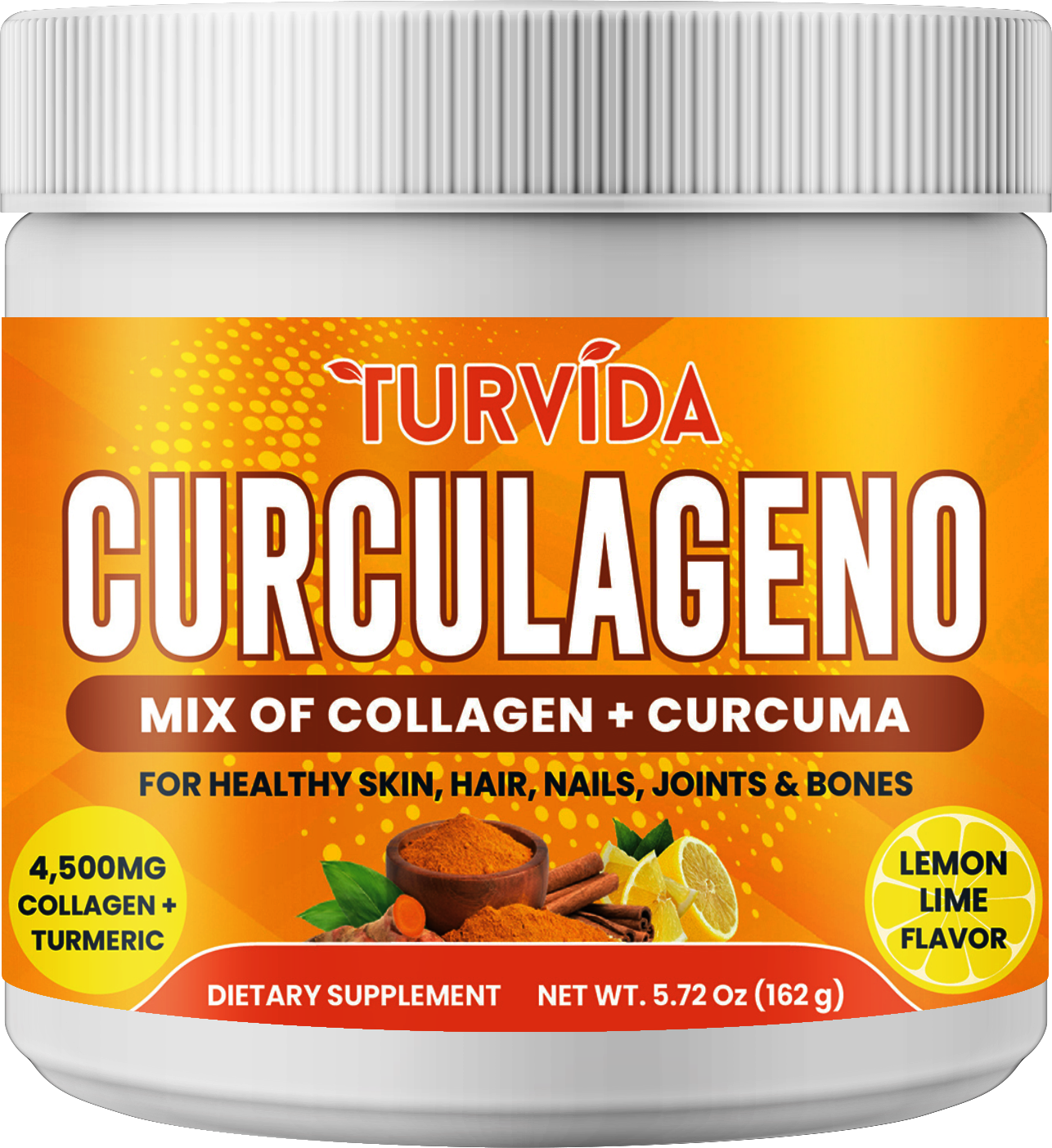 CURCULAGENO - Curcuma and Collagen Perfect Mix 162g