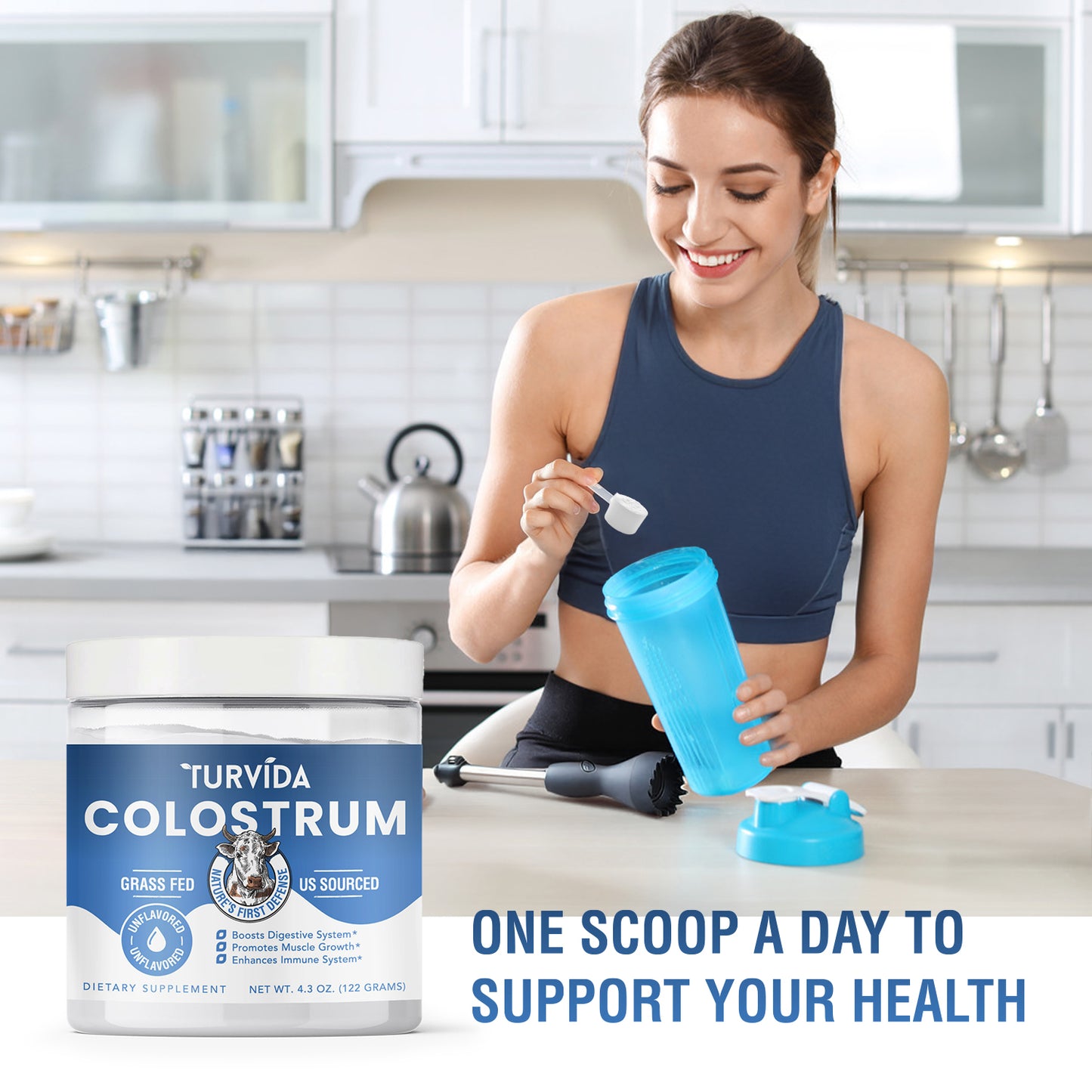 Bovine Colostrum – 25% IgG | Pure. Natural. Untouched.