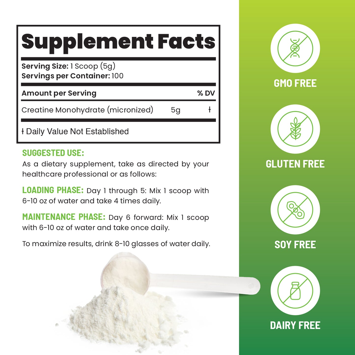 Creatine Monohydrate 500g